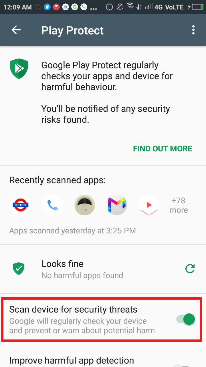 google play protect Dhadas Rummy